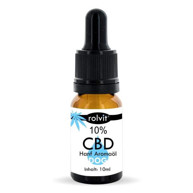 CBD Öl für Hunde, Hanf Aromaöl mit 10% CBD Tier Öl, 1000...