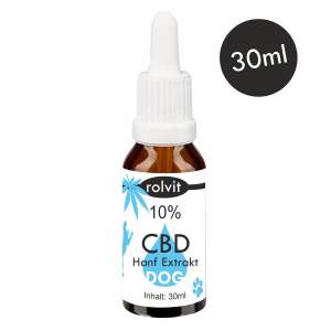 CBD Öl für Hunde mit MCT Öl verfeinert,...