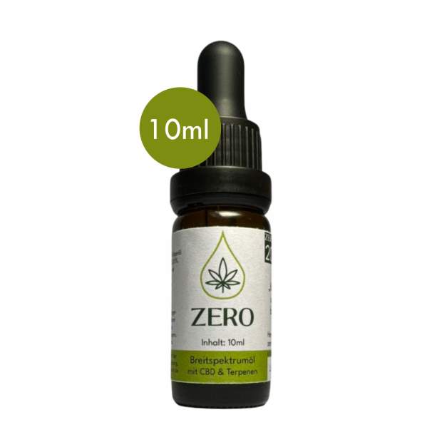 CBD Aromaöl Zero, Breitspektrum mit 20% CBD & Terpenen, Laborgeprüft, THC frei