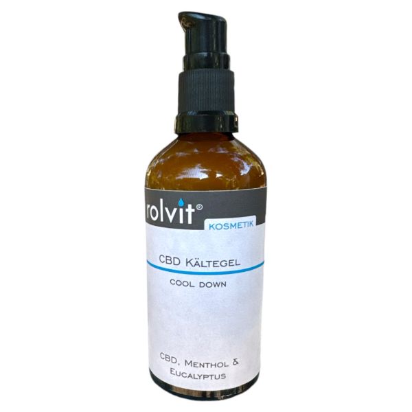 CBD Kälte-Gel mit 700mg CBD in einer 100ml Glasflasche - cool down