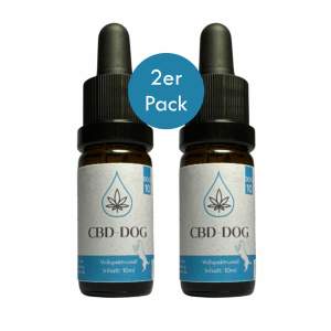 2er Pack - CBD &Ouml;l f&uuml;r Hunde mit MCT &Ouml;l...